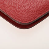 HERMES エルメス ドゴン GM ヴォーミリオン □P刻印(2012年頃) ユニセックス トゴ 長財布 ABランク 中古 銀蔵