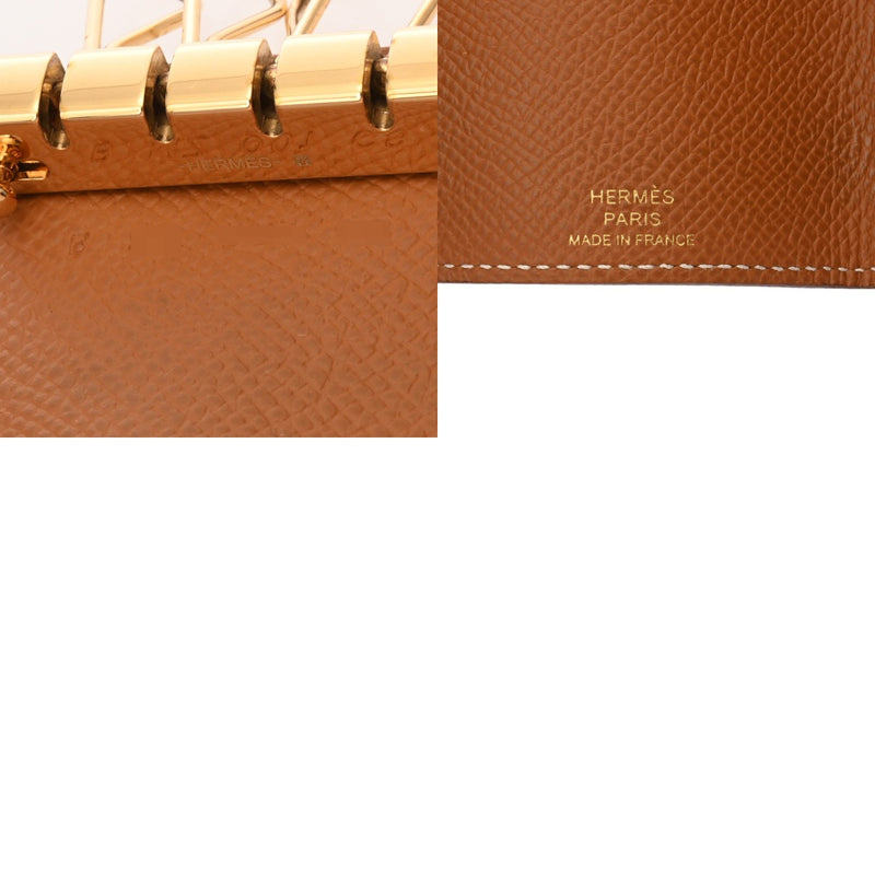 HERMES エルメス ベアン 4連キーケース ゴールド B刻印(2023年頃) ユニセックス ヴォーエプソン キーケース ABランク 中古 銀蔵