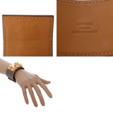 HERMES エルメス コリエドシアン エトゥープ ゴールド金具 Z刻印(2021年頃) ユニセックス ヴォーエプソン ブレスレット ABランク 中古 銀蔵