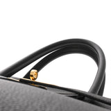 HERMES エルメス バーキン 40 ブラック C刻印(2018年頃) ユニセックス トゴ ハンドバッグ Aランク 中古 銀蔵