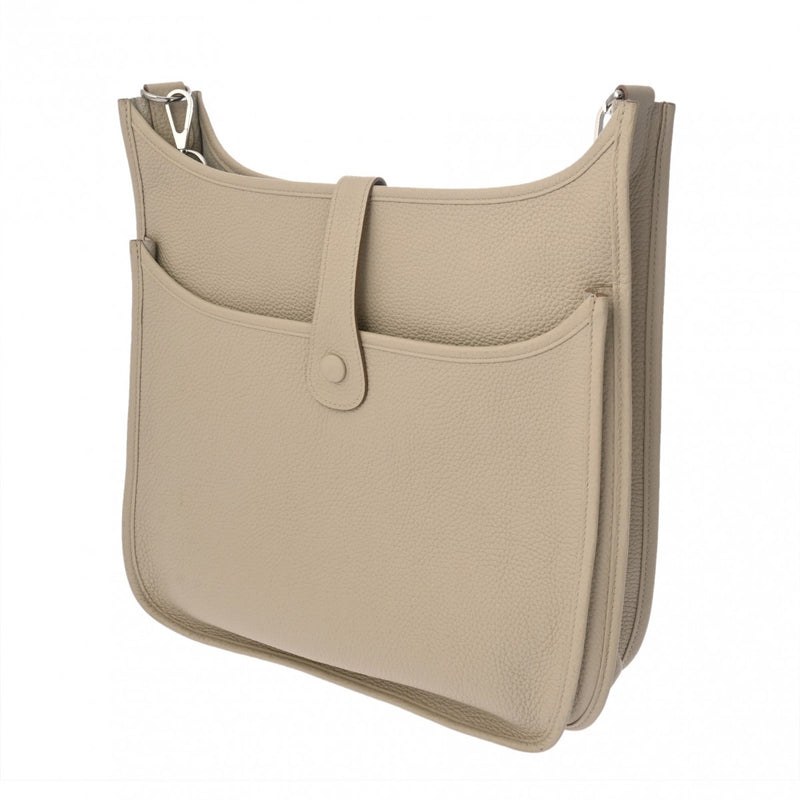 HERMES エルメス エヴリン3 GM べトン A刻印(2017年頃) ユニセックス トリヨンクレマンス ショルダーバッグ Aランク 中古 銀蔵