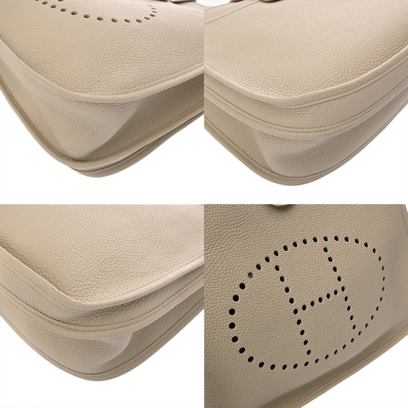 HERMES エルメス エヴリン3 GM べトン A刻印(2017年頃) ユニセックス トリヨンクレマンス ショルダーバッグ Aランク 中古 銀蔵