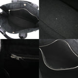 HERMES エルメス フールトゥ PM ハンドバッグ ブラック/ネイビー ユニセックス エバーカーフ キャンバス トートバッグ Bランク 中古 銀蔵