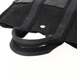 HERMES エルメス フールトゥ PM ハンドバッグ ブラック/ネイビー ユニセックス エバーカーフ キャンバス トートバッグ Bランク 中古 銀蔵