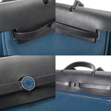 HERMES エルメス エールバッグ ジップ PM ブルー Z刻印(2021年頃) レディース トワルミリタリー ハンドバッグ Bランク 中古 銀蔵