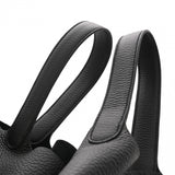 HERMES エルメス ピコタンロックMM 黒 ゴールド金具 W刻印(2024年頃) レディース トリヨンクレマンス ハンドバッグ 未使用 銀蔵