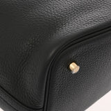 HERMES エルメス ピコタンロックMM 黒 ゴールド金具 W刻印(2024年頃) レディース トリヨンクレマンス ハンドバッグ 未使用 銀蔵