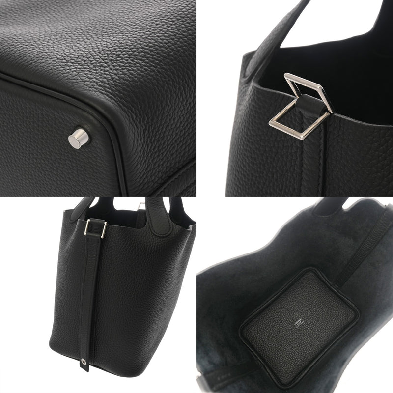 HERMES エルメス ピコタン ロックPM ブラック W刻印(2024年頃) レディース トリヨンクレマンス ハンドバッグ 未使用 銀蔵