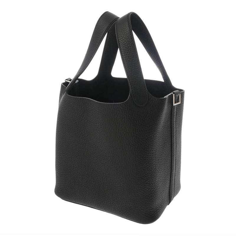 HERMES エルメス ピコタン ロックPM ブラック W刻印(2024年頃) レディース トリヨンクレマンス ハンドバッグ 未使用 銀蔵