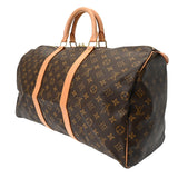 LOUIS VUITTON ルイヴィトン モノグラム キーポル 50 ブラウン M41426 ユニセックス モノグラムキャンバス ボストンバッグ ABランク 中古 銀蔵