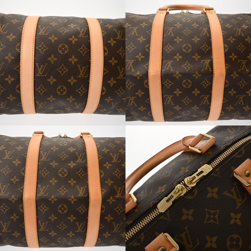LOUIS VUITTON ルイヴィトン モノグラム キーポル 50 ブラウン M41426 ユニセックス モノグラムキャンバス ボストンバッグ ABランク 中古 銀蔵