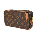 LOUIS VUITTON ルイヴィトン モノグラム マルリーバンドリエール ブラウン M51828 レディース モノグラムキャンバス ショルダーバッグ ABランク 中古 銀蔵