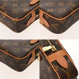 LOUIS VUITTON ルイヴィトン モノグラム マルリーバンドリエール ブラウン M51828 レディース モノグラムキャンバス ショルダーバッグ ABランク 中古 銀蔵