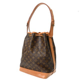 LOUIS VUITTON ルイヴィトン モノグラム ノエ ブラウン M42224 レディース モノグラムキャンバス ショルダーバッグ Bランク 中古 銀蔵
