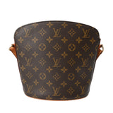 LOUIS VUITTON ルイヴィトン モノグラム ドルーオ ブラウン M51290 レディース モノグラムキャンバス ショルダーバッグ Bランク 中古 銀蔵