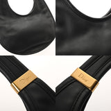 DIOR ディオール プレオウンド ホーボ―ショルダーバッグ ブラック レディース レザー ショルダーバッグ ABランク 中古 銀蔵