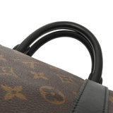 LOUIS VUITTON ルイヴィトン モノグラムマカサー キーポル バンドリエール 55 ブラウン M56714 ユニセックス モノグラムキャンバス ボストンバッグ ABランク 中古 銀蔵