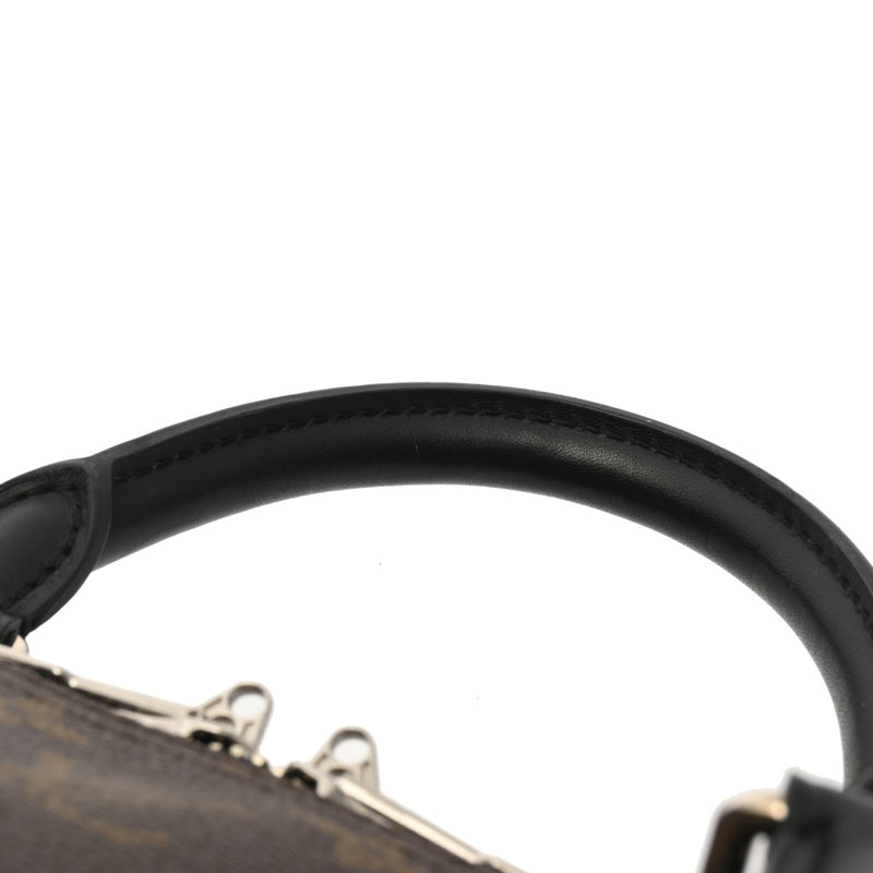 LOUIS VUITTON ルイヴィトン モノグラムマカサー キーポル バンドリエール 55 ブラウン M56714 ユニセックス モノグラムキャンバス ボストンバッグ ABランク 中古 銀蔵