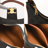 CELINE セリーヌ ミディアムアヴァ トリオンフ バッグ タン レディース トリオンフキャンバス/カーフスキン ワンショルダーバッグ 新同 中古 銀蔵