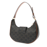 CELINE セリーヌ ミディアムアヴァ トリオンフ バッグ タン レディース トリオンフキャンバス/カーフスキン ワンショルダーバッグ 新同 中古 銀蔵