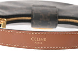 CELINE セリーヌ ミディアムアヴァ トリオンフ バッグ タン レディース トリオンフキャンバス/カーフスキン ワンショルダーバッグ 新同 中古 銀蔵