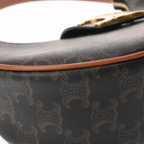 CELINE セリーヌ ミディアムアヴァ トリオンフ バッグ タン レディース トリオンフキャンバス/カーフスキン ワンショルダーバッグ 新同 中古 銀蔵