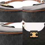 CELINE セリーヌ ミディアムアヴァ トリオンフ バッグ タン レディース トリオンフキャンバス/カーフスキン ワンショルダーバッグ 新同 中古 銀蔵