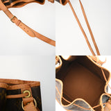 LOUIS VUITTON ルイヴィトン モノグラム プチノエ ブラウン M40818 レディース モノグラムキャンバス ショルダーバッグ Bランク 中古 銀蔵