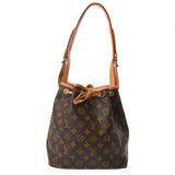 LOUIS VUITTON ルイヴィトン モノグラム プチノエ ブラウン M40818 レディース モノグラムキャンバス ショルダーバッグ Bランク 中古 銀蔵