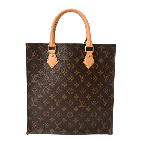 LOUIS VUITTON ルイヴィトン モノグラム サックプラ PM 2WAY ブラウン M80806 レディース モノグラムキャンバス トートバッグ ABランク 中古 銀蔵
