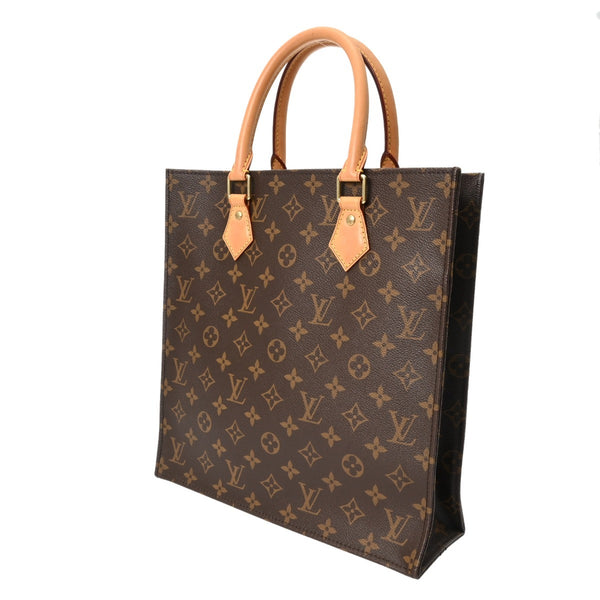 LOUIS VUITTON ルイヴィトン モノグラム サックプラ PM 2WAY ブラウン M80806 レディース モノグラムキャンバス トートバッグ ABランク 中古 銀蔵