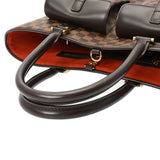 LOUIS VUITTON ルイヴィトン ダミエ マノスク GM ブラウン N51120 レディース ダミエキャンバス ハンドバッグ ABランク 中古 銀蔵