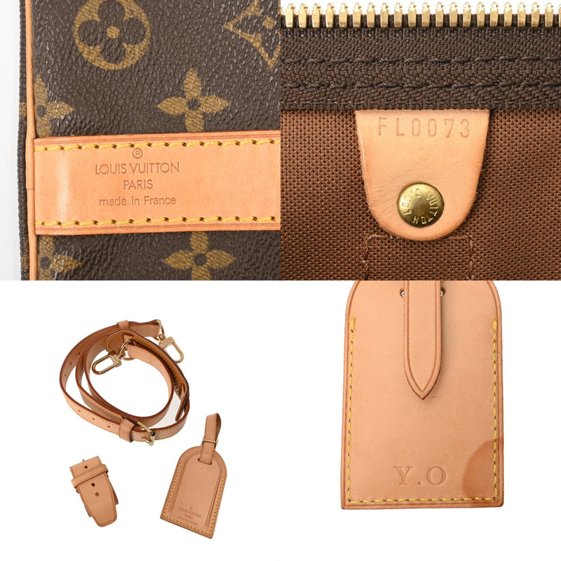 LOUIS VUITTON ルイヴィトン モノグラム キーポルバンドリエール 50 ブラウン M41416 レディース モノグラムキャンバス ボストンバッグ ABランク 中古 銀蔵
