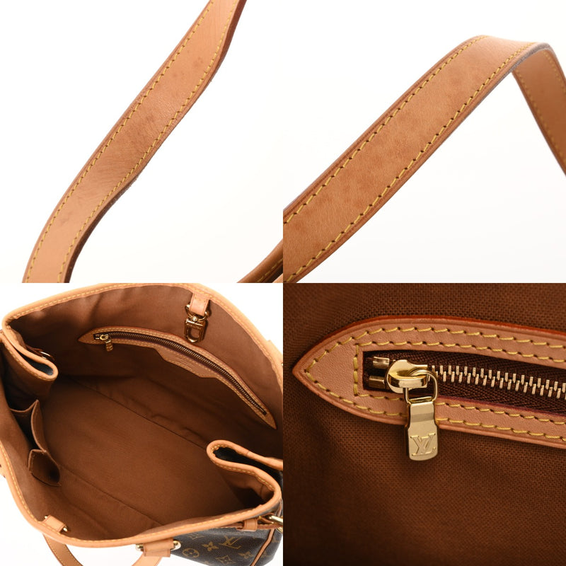 LOUIS VUITTON ルイヴィトン モノグラム バティニョール オリゾンタル ブラウン M51154 レディース モノグラムキャンバス トートバッグ Bランク 中古 銀蔵