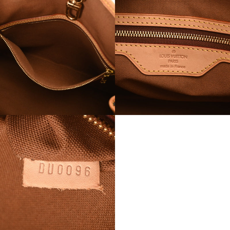 LOUIS VUITTON ルイヴィトン モノグラム バティニョール オリゾンタル ブラウン M51154 レディース モノグラムキャンバス トートバッグ Bランク 中古 銀蔵