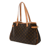 LOUIS VUITTON ルイヴィトン モノグラム バティニョール オリゾンタル ブラウン M51154 レディース モノグラムキャンバス トートバッグ Bランク 中古 銀蔵