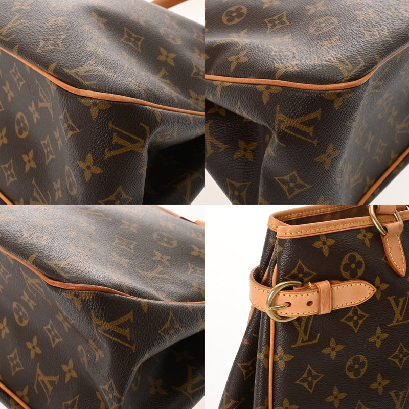 LOUIS VUITTON ルイヴィトン モノグラム バティニョール オリゾンタル ブラウン M51154 レディース モノグラムキャンバス トートバッグ Bランク 中古 銀蔵