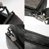 LOUIS VUITTON ルイヴィトン モノグラムエクリプス トリオメッセンジャー ブラック M69443 メンズ モノグラムキャンバス ショルダーバッグ ABランク 中古 銀蔵