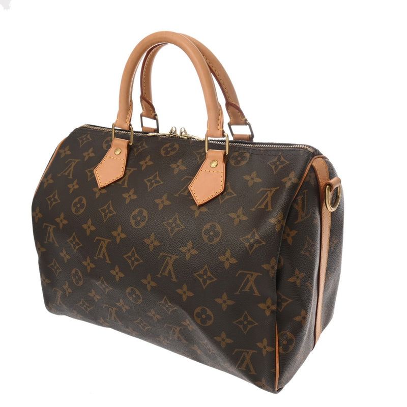 LOUIS VUITTON ルイヴィトン モノグラム スピーディ バンドリエール 30 2WAY ブラウン M41112 レディース モノグラムキャンバス ハンドバッグ ABランク 中古 銀蔵