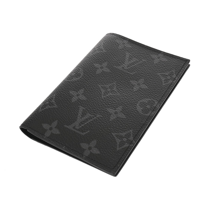 LOUIS VUITTON ルイヴィトン モノグラムエクリプス クーヴェルテュールパスポール NM ブラック M64501 ユニセックス モノグラムキャンバス パスポートケース Aランク 中古 銀蔵