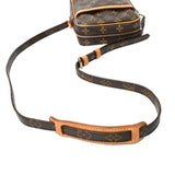 LOUIS VUITTON ルイヴィトン モノグラム ダヌーブ ブラウン M45266 ユニセックス モノグラムキャンバス ショルダーバッグ Bランク 中古 銀蔵