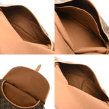 LOUIS VUITTON ルイヴィトン モノグラム ソミュール ブラウン M42254 レディース モノグラムキャンバス ショルダーバッグ Bランク 中古 銀蔵