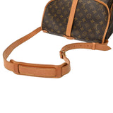 LOUIS VUITTON ルイヴィトン モノグラム ソミュール ブラウン M42254 レディース モノグラムキャンバス ショルダーバッグ Bランク 中古 銀蔵
