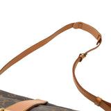 LOUIS VUITTON ルイヴィトン モノグラム ソミュール ブラウン M42254 レディース モノグラムキャンバス ショルダーバッグ Bランク 中古 銀蔵