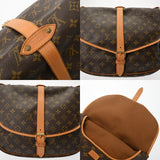 LOUIS VUITTON ルイヴィトン モノグラム ソミュール ブラウン M42254 レディース モノグラムキャンバス ショルダーバッグ Bランク 中古 銀蔵