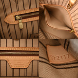LOUIS VUITTON ルイヴィトン モノグラム ネヴァーフル MM ベージュ M40995 レディース モノグラムキャンバス トートバッグ Bランク 中古 銀蔵