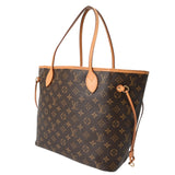 LOUIS VUITTON ルイヴィトン モノグラム ネヴァーフル MM ベージュ M40995 レディース モノグラムキャンバス トートバッグ Bランク 中古 銀蔵