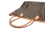LOUIS VUITTON ルイヴィトン モノグラム ネヴァーフル MM ベージュ M40995 レディース モノグラムキャンバス トートバッグ Bランク 中古 銀蔵