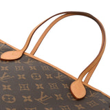LOUIS VUITTON ルイヴィトン モノグラム ネヴァーフル MM ベージュ M40995 レディース モノグラムキャンバス トートバッグ Bランク 中古 銀蔵