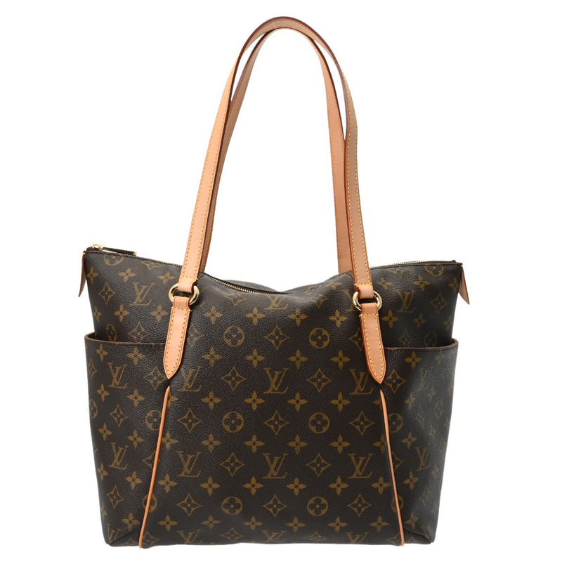 LOUIS VUITTON ルイヴィトン モノグラム トータリー MM 旧型 ブラウン M56689 レディース モノグラムキャンバス トートバッグ Aランク 中古 銀蔵